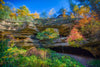 Natural Bridge State Park, Wisconsin in Autumn