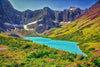 Cracker Lake - Glacier National Park Montana Photograph Bob Hundt Photography 