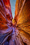 Peek-a-boo & Spooky Gulch Slot Canyons, Tight Passage - Grand Staircase-Escalante National Monument, Utah
