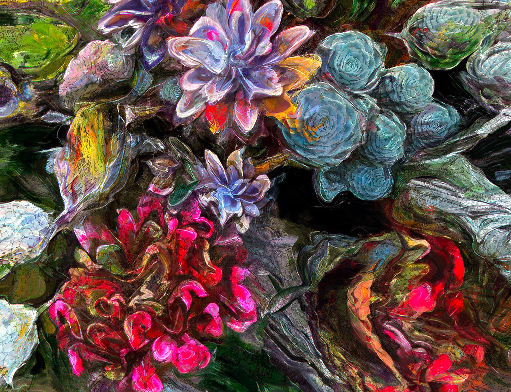 Velvet Bloom | Floral Fine Art Photography Print on Metal &amp; Canvas