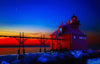 Canal Pier Lighthouse - Sturgeon Bay, Wisconsin Photograph Bob Hundt Photography 