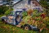 Fall Flowers in an old Truck Photograph Bob Hundt Photography 