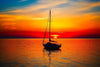 Sailboat Sunrise - Sturgeon Bay - Door County, Wisconsin Photograph Bob Hundt Photography 