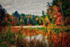 Superior, Wisconsin lake in Full Fall Foliage Photograph Bob Hundt Photography 
