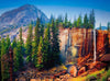 Vernal Falls - Yosemite National Park California Photograph Bob Hundt Photography 