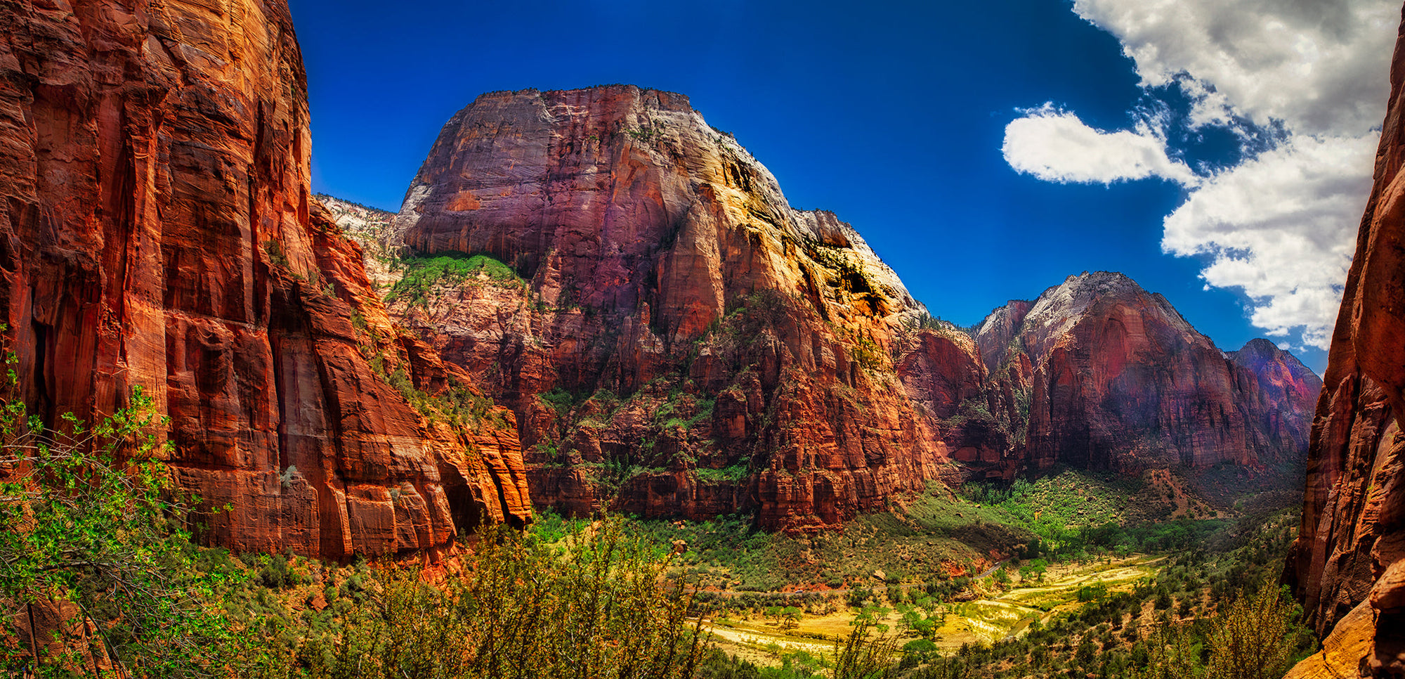 Zion National Park Vally Photograph Bob Hundt Photography 
