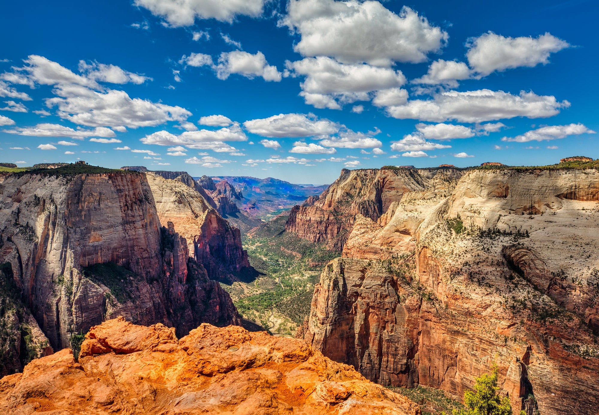 Zion Valley Overlook, Zion National Park Photograph Bob Hundt Photography 